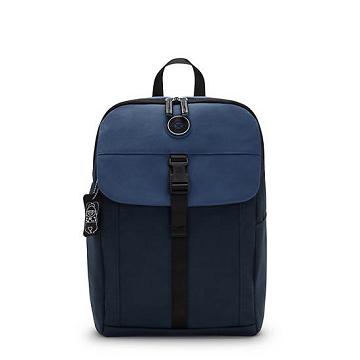 Kipling Genadi 16" Backpack Laptop Bags Strong Blue | CA 1636MQ